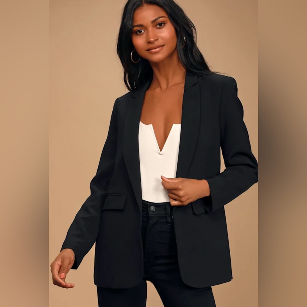 Lulu's Classic Black Blazer